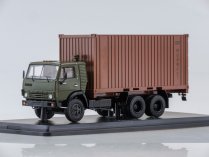 KAMAZ-53212 с 20-футовым контейнером