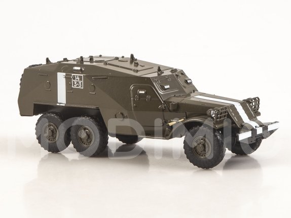 Наши Танки №29, БТР-152 Наши Танки (MODIMIO) в масштабе 1:43, фото 8