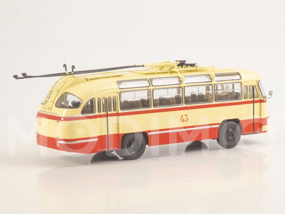 Наши Автобусы №82, ЛАЗ-695БТ Наши Автобусы (MODIMIO) в масштабе 1:43, фото 9