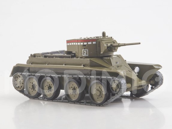 Наши Танки №34, БT-5 Наши Танки (MODIMIO) в масштабе 1:43, фото 8