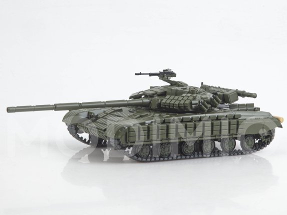 Наши Танки №35, T-64БВ Наши Танки (MODIMIO) в масштабе 1:43, фото 7