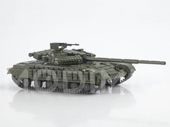 Наши Танки №35, T-64БВ Наши Танки (MODIMIO) в масштабе 1:43, фото 8