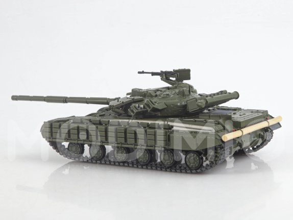 Наши Танки №35, T-64БВ Наши Танки (MODIMIO) в масштабе 1:43, фото 10